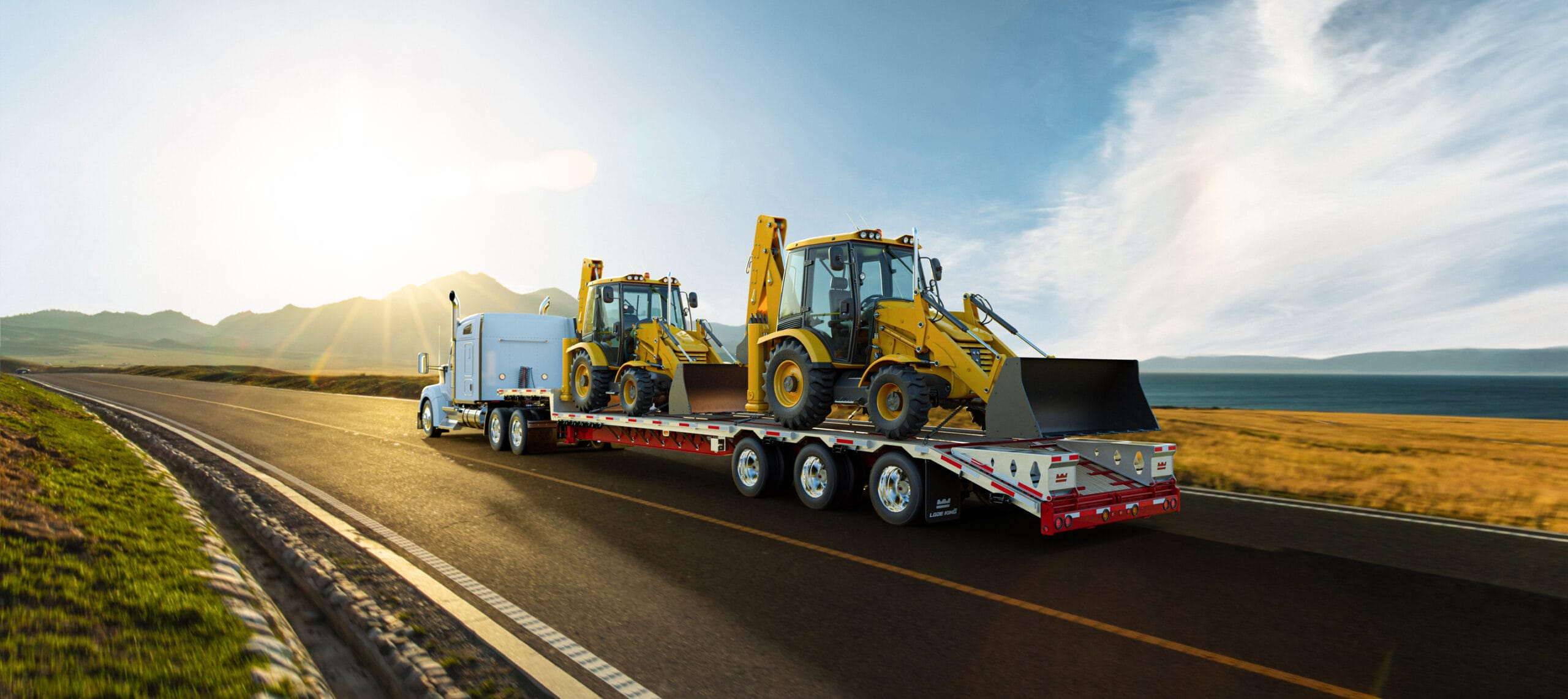 3D Visualization for Lode King Flatbed and Drop Deck Trailers