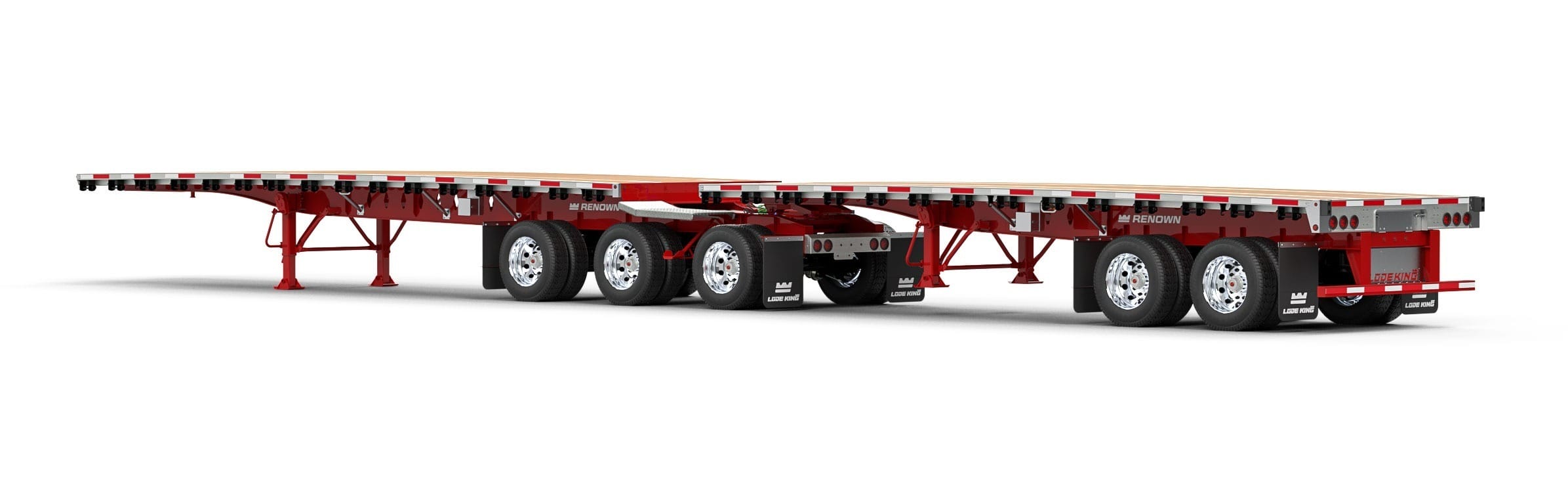3D Visualization for Lode King Flatbed and Drop Deck Trailers